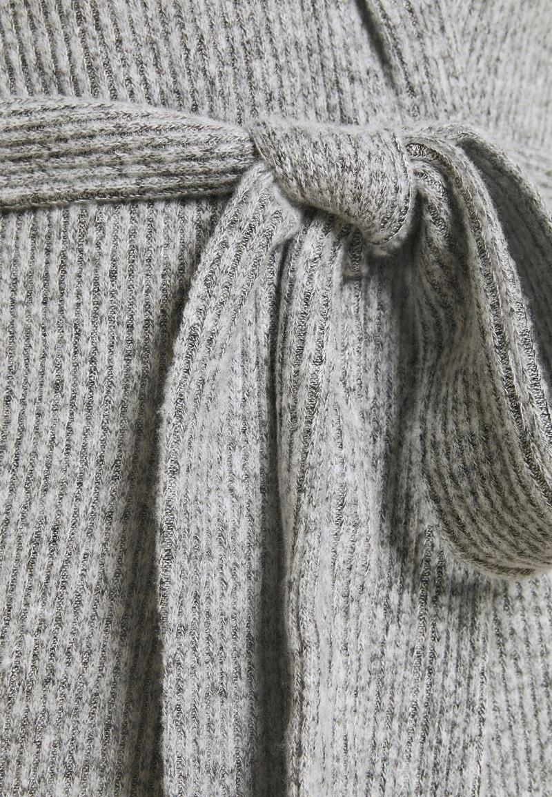 Anna Field RIBBED BATHROBE - Albornoz - Grey, Mujer 8 Anna Field RIBBED BATHROBE - Albornoz - Grey, Mujer - Imagen 6