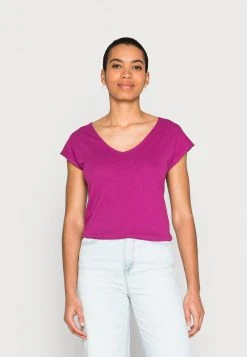 Anna Field Camiseta Básica - Purple, Mujer