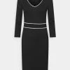 Anna Field Vestido Ligero - Black/white, Mujer -Anna Field Ventas 2022 e689dc94f4a74d1f85aaedfd93fe5ea6