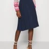 Anna Field Plisse A-line Mini Skirt - Falda Acampanada - Maritime Blue, Mujer -Anna Field Ventas 2022 e79193ff38694a36bc55e859d5812049