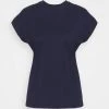 Anna Field Camiseta Básica - Dark Blue, Mujer -Anna Field Ventas 2022 e7b96e05c37d485cb4f9fe473c3cc31d