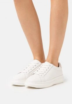 Anna Field LEATHER - Zapatillas - White/light Pink, Mujer