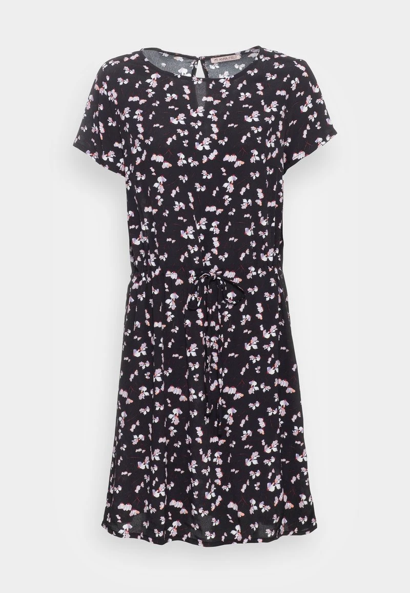 Anna Field WOVEN DRESS BASIC TUNNEL - Vestido Informal - Black/lilac, Mujer 6 Anna Field WOVEN DRESS BASIC TUNNEL - Vestido Informal - Black/lilac, Mujer - Imagen 4