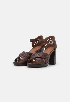 Anna Field LEATHER - Sandalias De Tacón - Brown, Mujer -Anna Field Ventas 2022 eaf94bf8470e41f5aacae2799e1bbaf6
