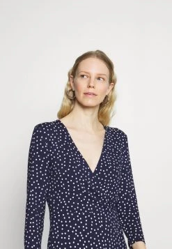 Anna Field Quarter Sleeves Wrap Mini Dress - Vestido Ligero - Dark Blue/white, Mujer -Anna Field Ventas 2022 ed09e271d29145038a1ae8ab14c38657