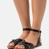 Anna Field LEATHER - Sandalias - Black, Mujer