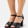 Anna Field LEATHER - Sandalias De Tacón - Black, Mujer -Anna Field Ventas 2022 ed69a59333df47dd9dfca60371c34232