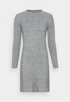 Anna Field Vestido De Punto - Mottled Light Grey, Mujer -Anna Field Ventas 2022 ee43e7dda61a45049701b707df5df359