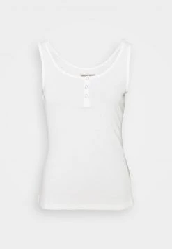 Anna Field Top - White, Mujer