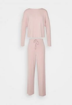 Anna Field WIDE LEG JERSEY SET - Pijama - Pink, Mujer -Anna Field Ventas 2022 f10576af818d4115bf853d1ca5d7c357