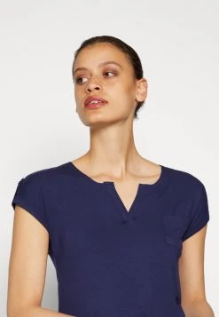 Anna Field Camiseta Básica - Dark Blue, Mujer -Anna Field Ventas 2022 f1a64a7abc93421bae0fe739e8457515