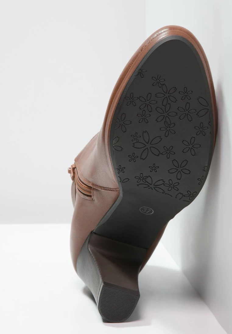 Anna Field Botines De Tacón - Cognac, Mujer 7 Anna Field Botines De Tacón - Cognac, Mujer - Imagen 5