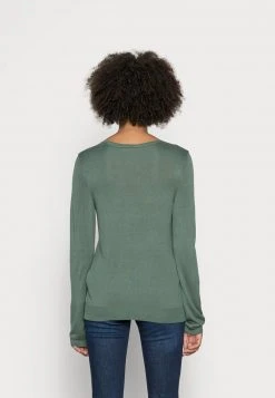 Anna Field OPEN V NECK JUMPER - Jersey De Punto - Green, Mujer -Anna Field Ventas 2022 f3e3af20323746c8999261635e0259ea