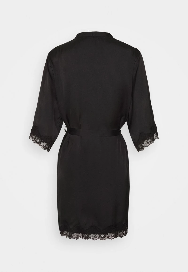 Anna Field ARIANA SATIN KIMONO - Albornoz - Black, Mujer 11 Anna Field ARIANA SATIN KIMONO - Albornoz - Black, Mujer - Imagen 9