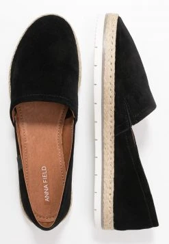 Anna Field LEATHER - Alpargatas - Black, Mujer -Anna Field Ventas 2022 f52c8fb3ab954aaa8cf603ba254e6be1