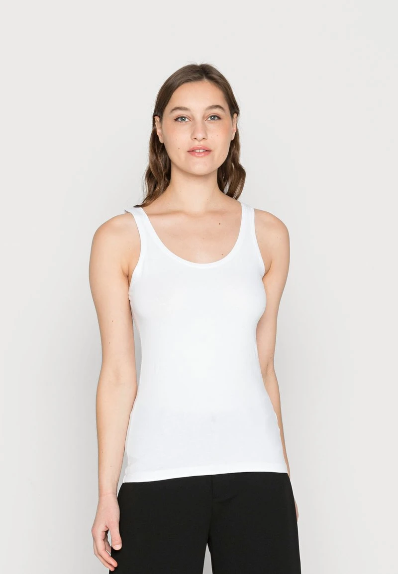 Anna Field BASIC TANK 3er Pack - Top - Black/white/dark Red, Mujer 6 Anna Field BASIC TANK 3er Pack - Top - Black/white/dark Red, Mujer - Imagen 4
