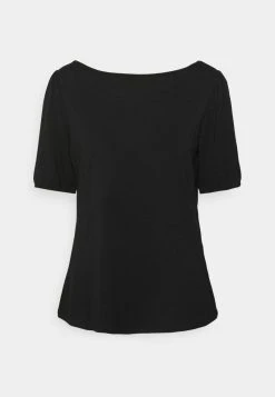 Anna Field Camiseta Básica - Black, Mujer