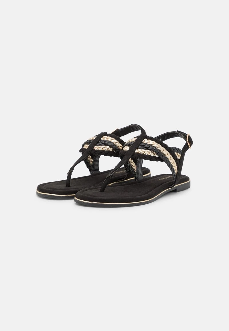 Anna Field Sandalias De Dedo - Black/gold, Mujer 5 Anna Field Sandalias De Dedo - Black/gold, Mujer - Imagen 3