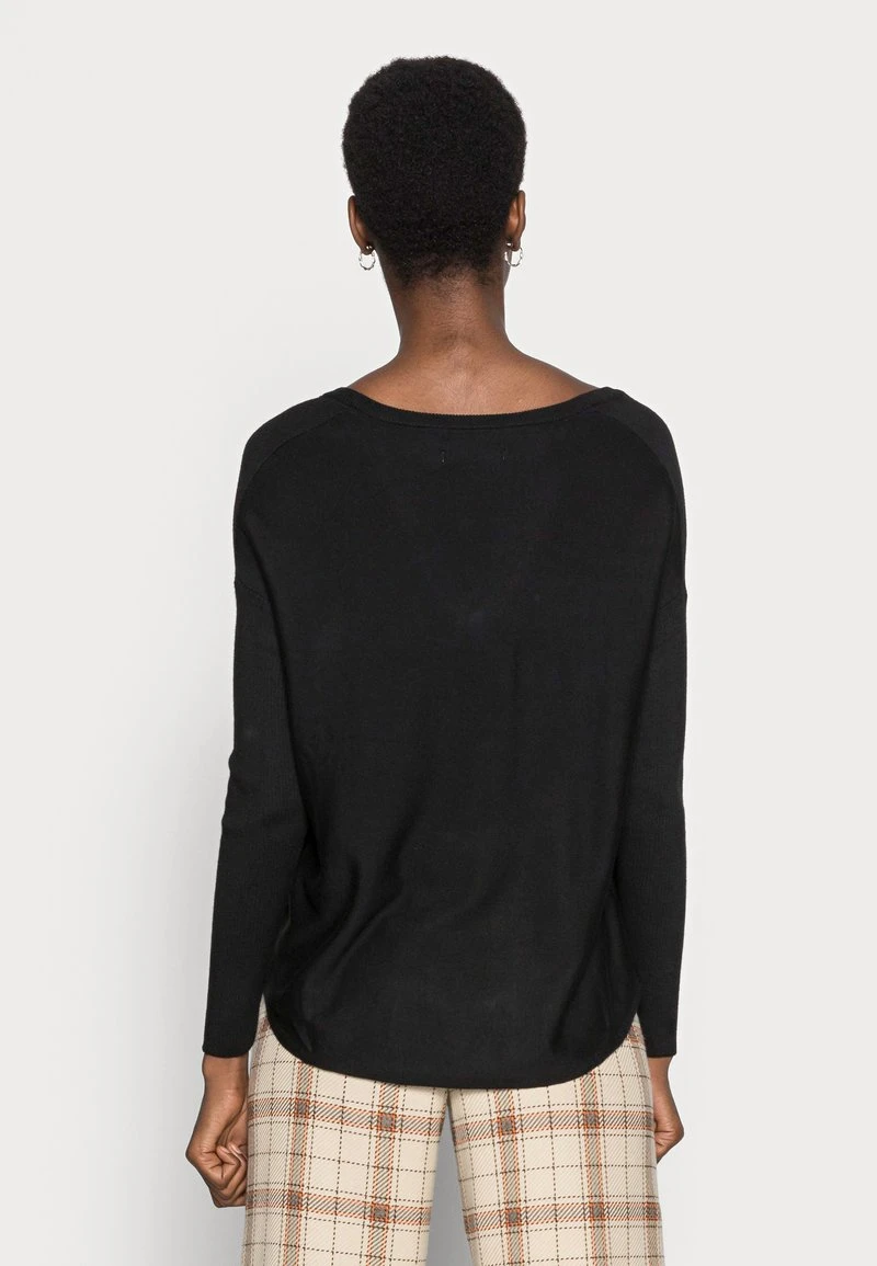 Anna Field RELAXED V-NECK - Jersey De Punto - Black, Mujer 5 Anna Field RELAXED V-NECK - Jersey De Punto - Black, Mujer - Imagen 3