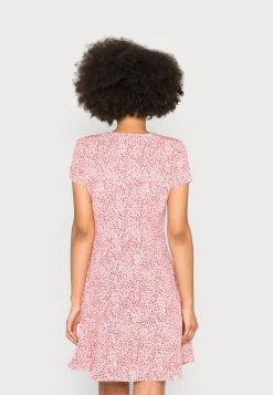 Anna Field Vestido Informal - Coral/white, Mujer -Anna Field Ventas 2022 fe80829ea0e84fcaab1a47bcfc9d7608